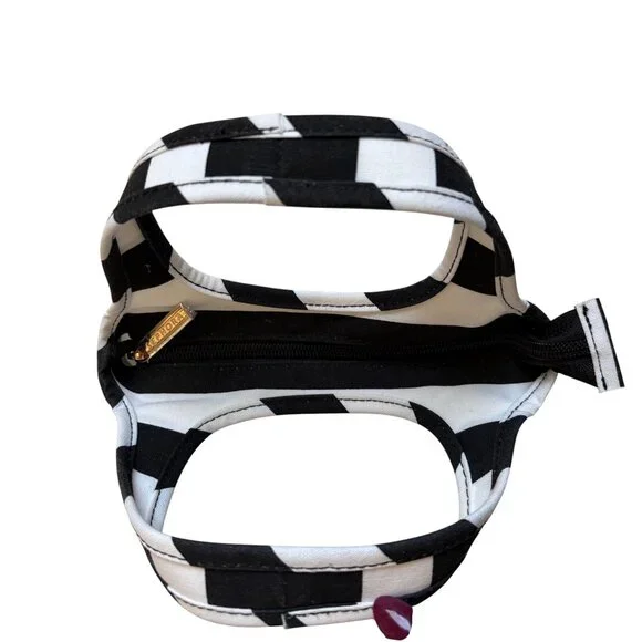 Sephora Favorites Black and White Mini Tote Bag with Handles - Picture 2 of 7